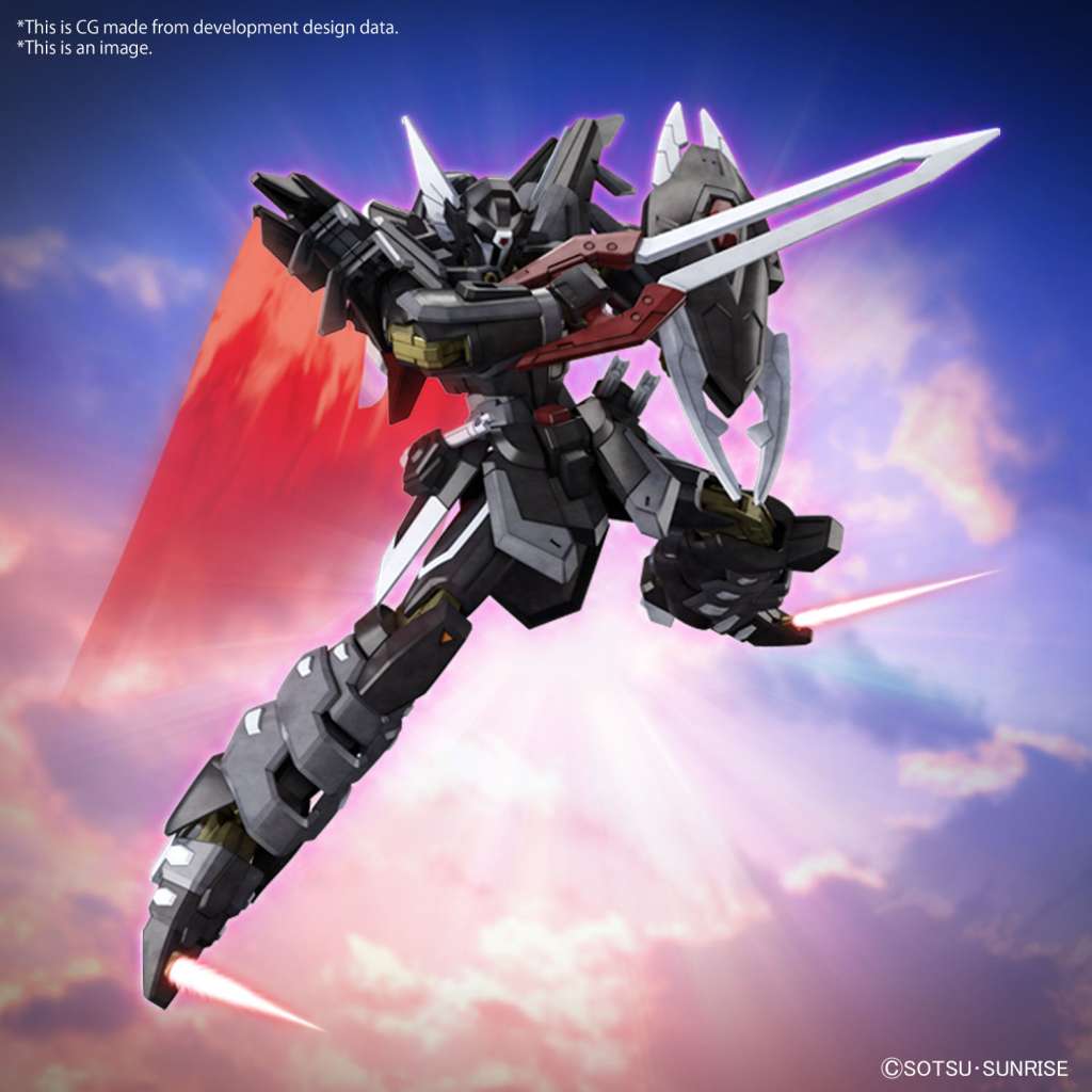 HG Black Knight Squad Shi Ve 1/144 Byggsats bandai model kit gunpla
