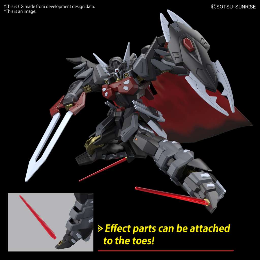 HG Black Knight Squad Shi Ve 1/144 Byggsats bandai model kit gunpla