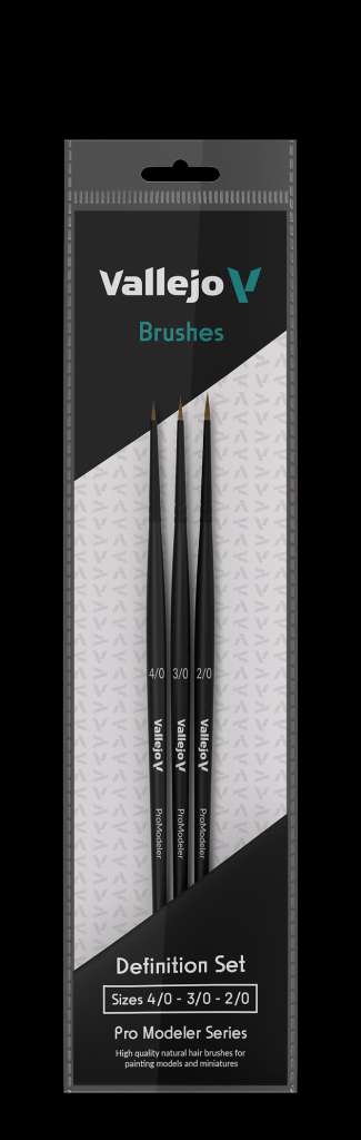 Brush Pro Definition Natural Set B01990 vallejo