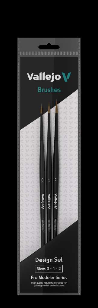 Brush Pro Design Natural Set B01991 vallejo