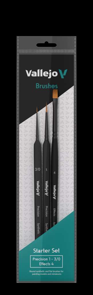 Brush Starter Set Synthetic Set B03990 vallejo
