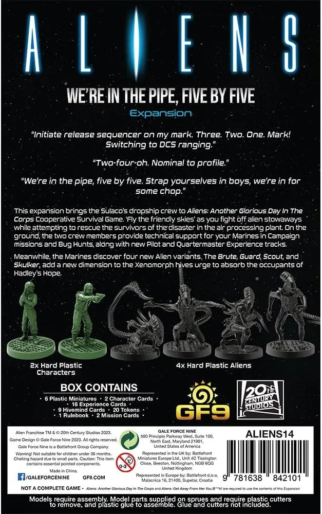 Aliens Five by Five Expansion