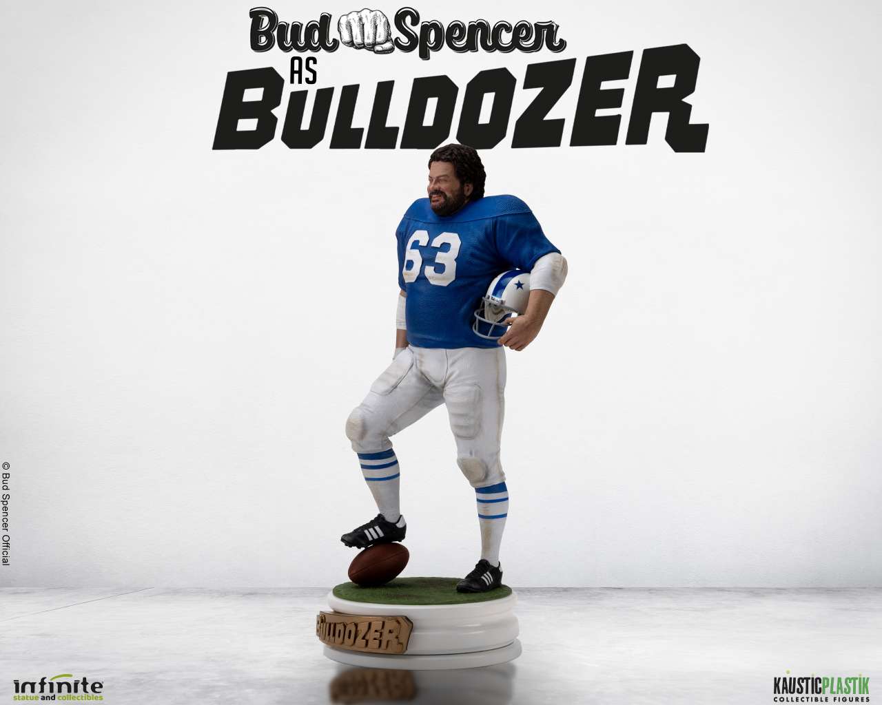 Bud Spencer som Bulldozer Resin Statue infinite statue