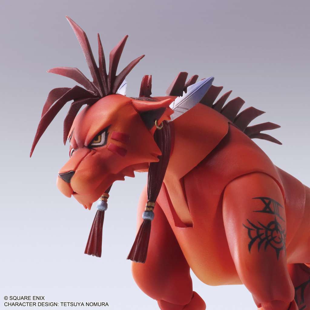 Final Fantasy VII Red XIII Bring Arts Figur square enix
