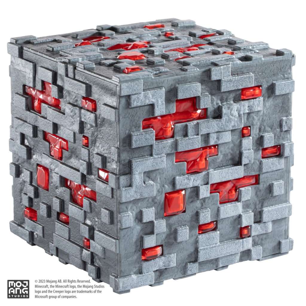 Illuminating Redstone Ore Cube - Minecraft noble collections