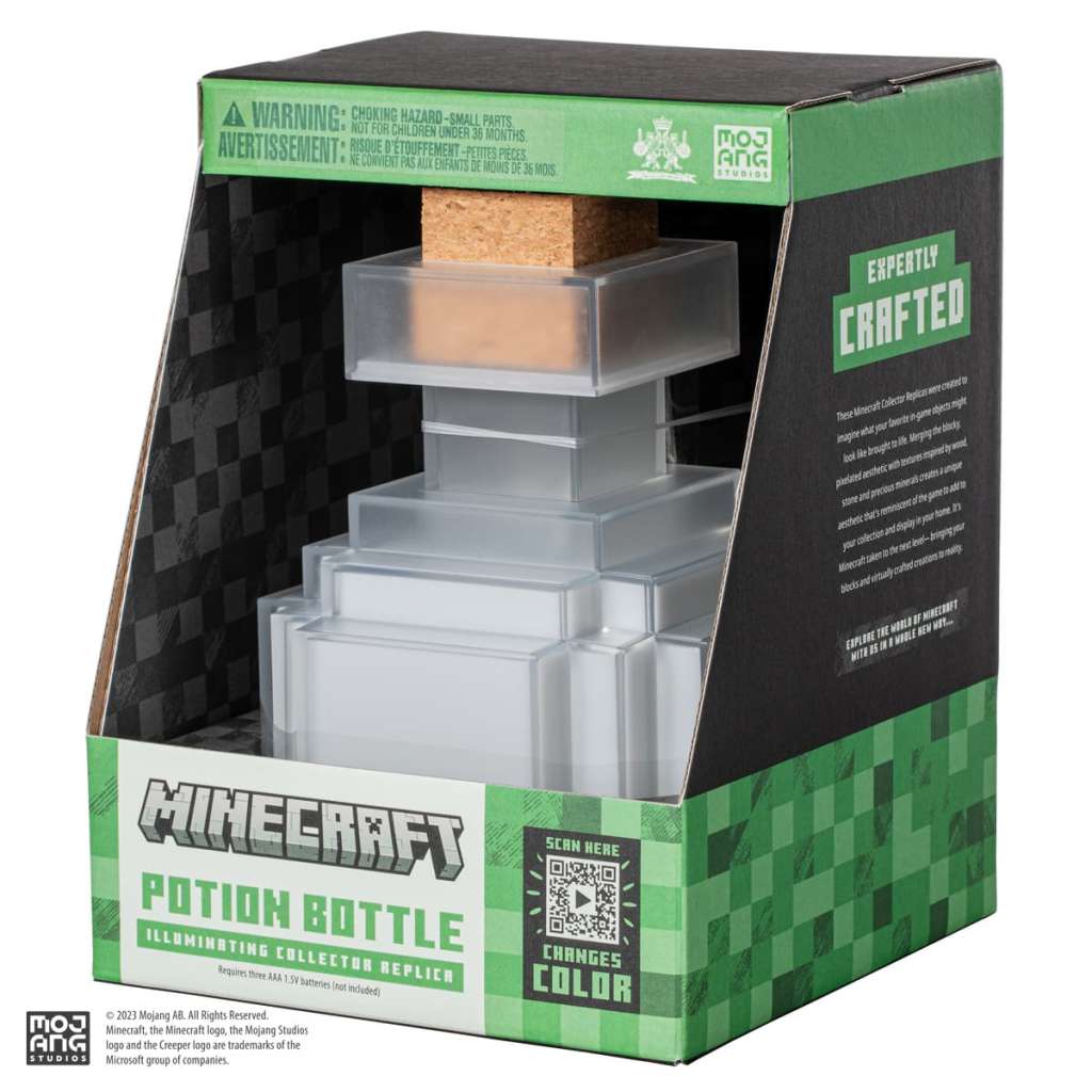 Minecraft Illuminating Potion Flaska noble collections