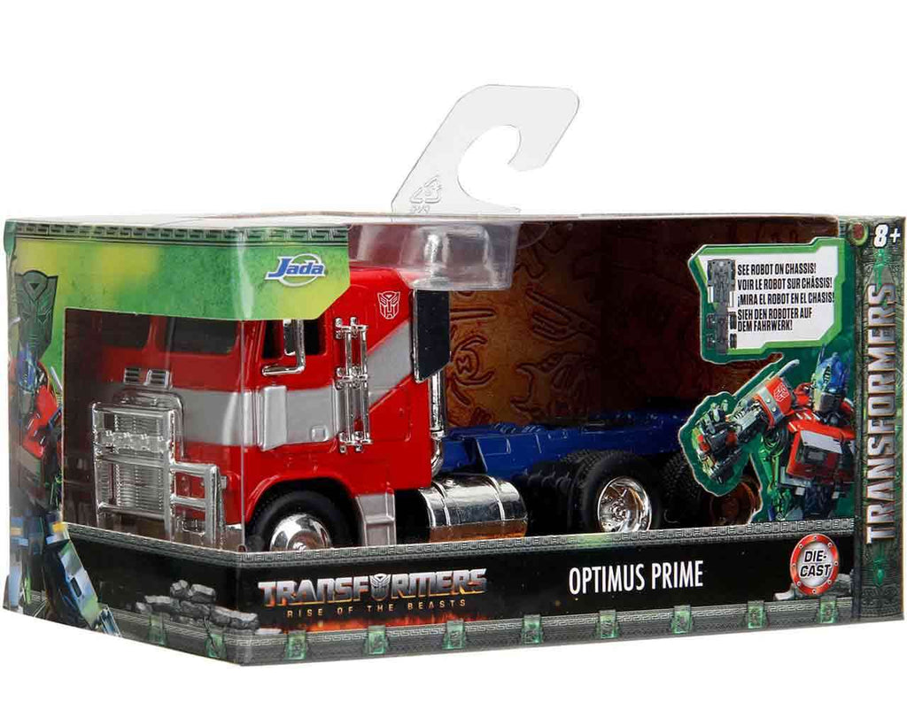 Transformers Rise of the Beasts - Optimus Prime 1:32 Die-Cast Modell jada toys