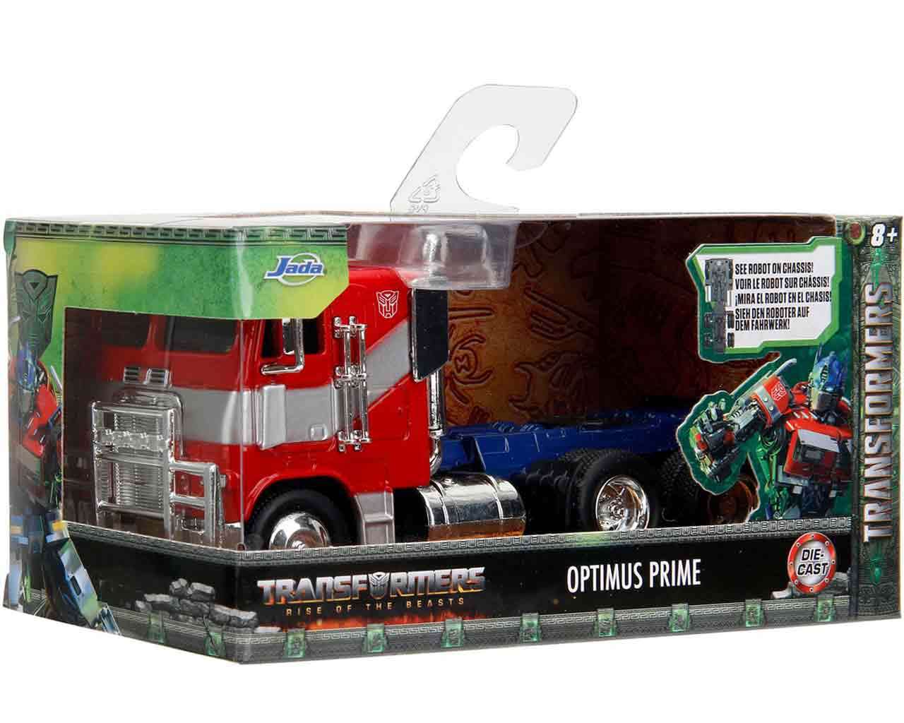 Transformers Rise of the Beasts - Optimus Prime 1:32 Die-Cast Modell jada toys