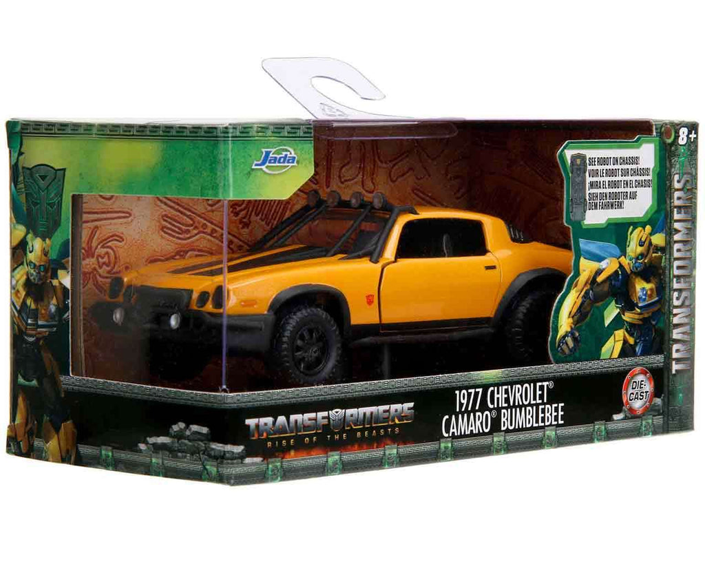 Transformers Rise of the Beasts - 1977 Chevrolet Camaro Bumblebee - 1:32 Die-Cast Modell jada toys