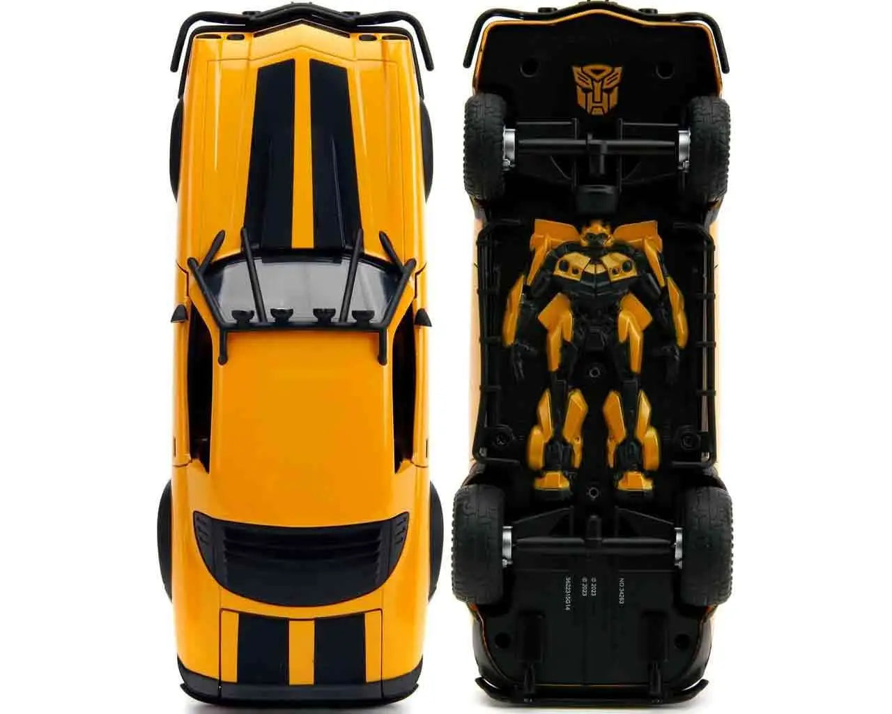 Transformers Rise Of The Beasts - 1977 Chevrolet Camaro Bumblebee - 1:24 Die-cast Model