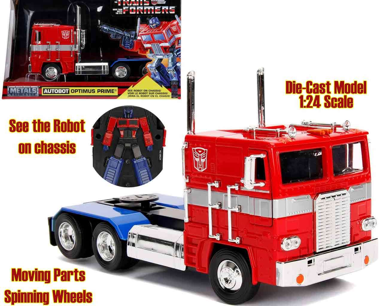 Transformers Generation 1 - Optimus Prime - 1:24 Die-Cast Modell jada toys