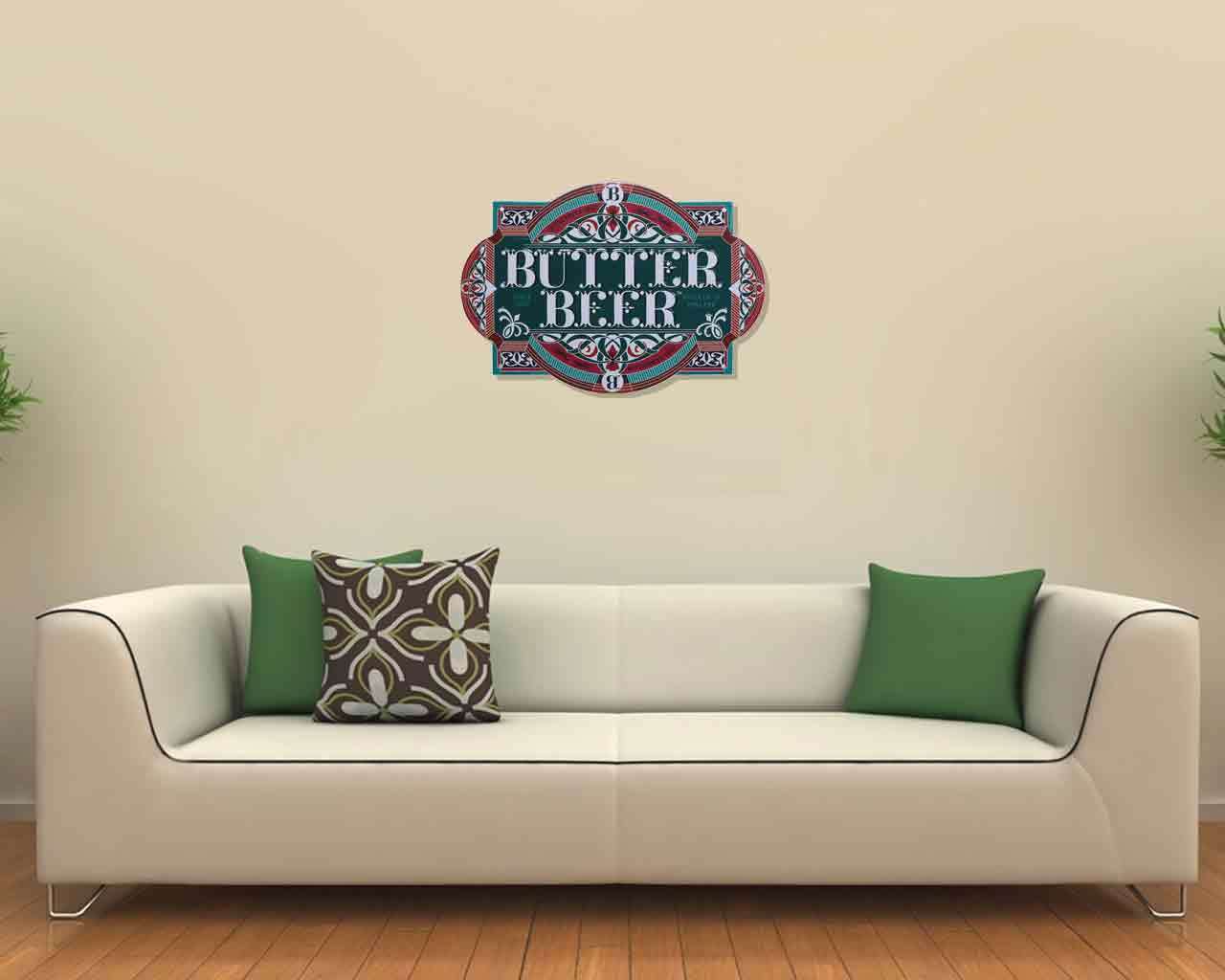 Harry Potter Butterbeer Tin Sign fanattik