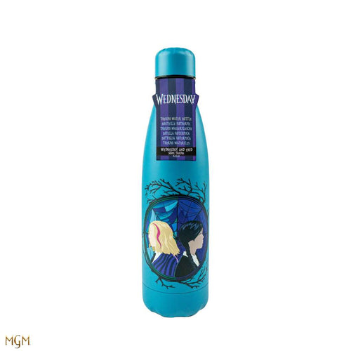 Wednesday & Enid Blå 500ml Termo Dubbelväggig Vattenflaska cinereplicas