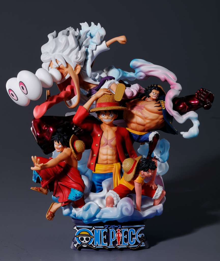 Petitrama DX Logbox One Piece Re-Birth Luffy Figur megahouse