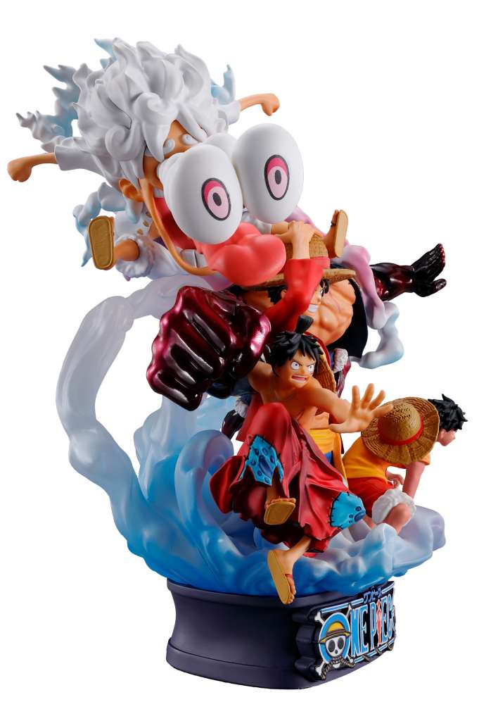 Petitrama DX Logbox One Piece Re-Birth Luffy Figur megahouse