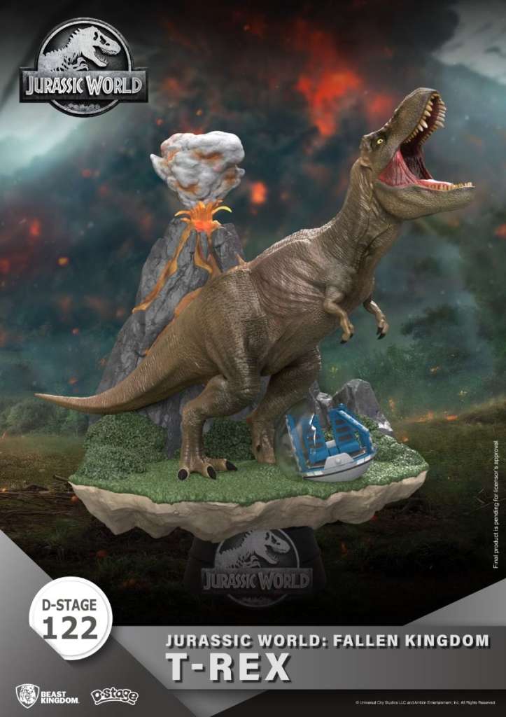 D-stage Jurassic World Fallen Kingdom T-Rex beast kingdom
