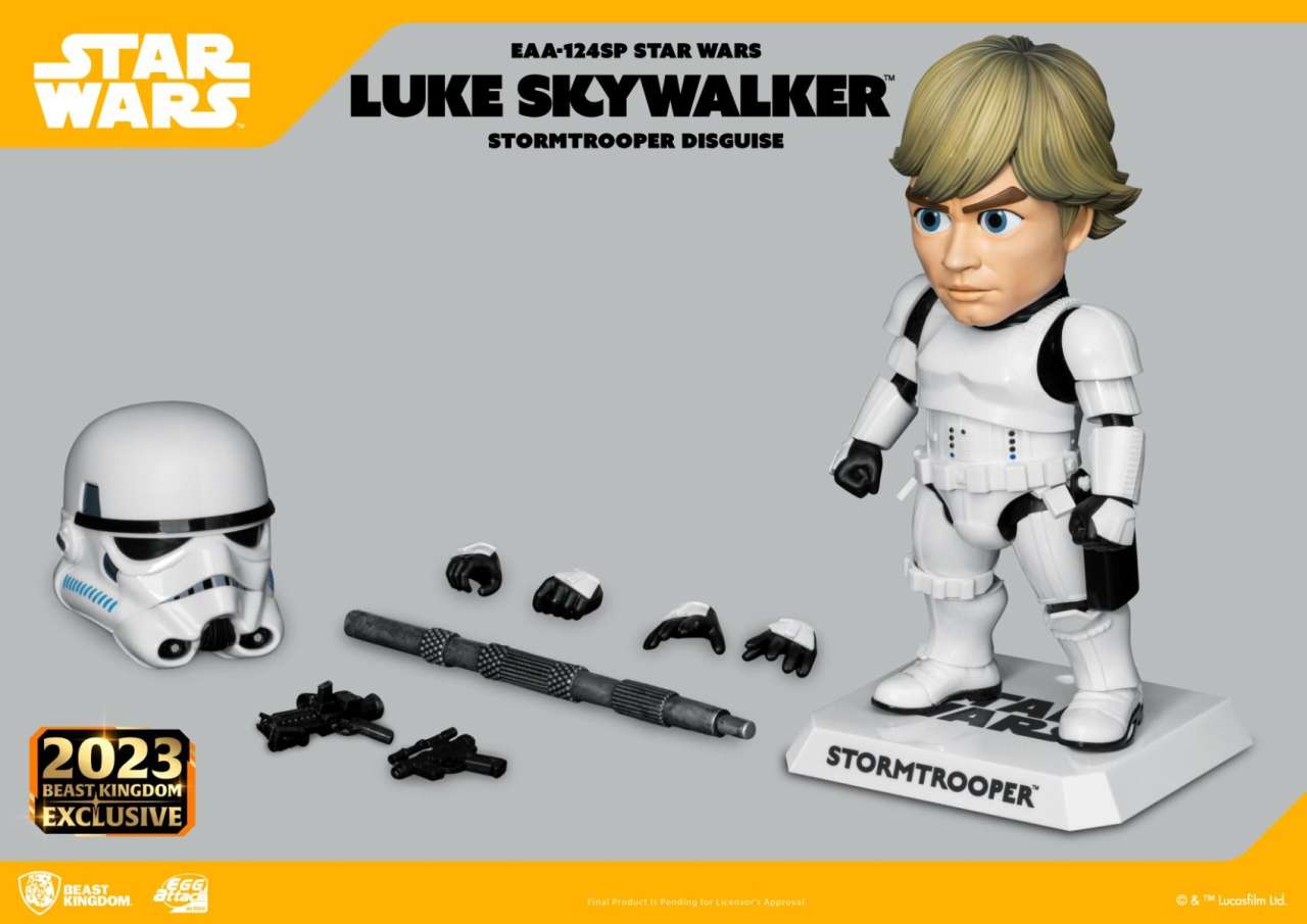 EAA Star Wars Luke Skywalker Stormtrooper Actionfigur beast kingdom