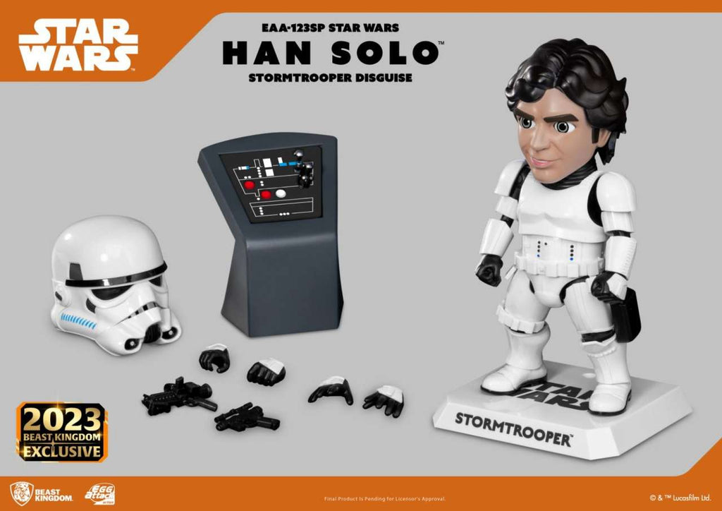 Han Solo Stormtrooper Disguise Actionfigur EAA beast kingdom