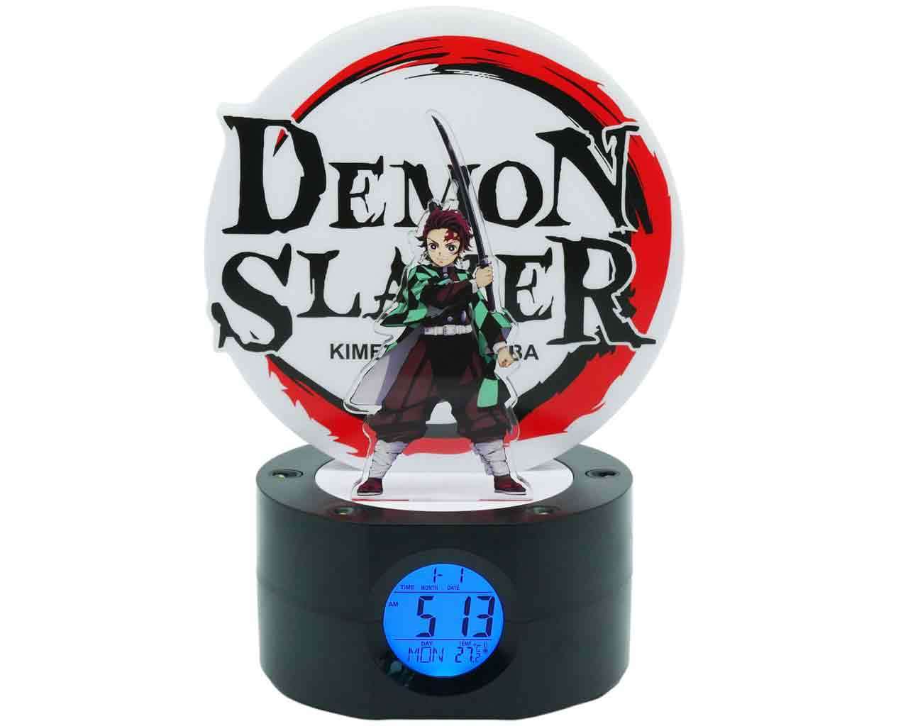 Demon Slayer - Ljusande Tanjiro Väckarklocka teknofun