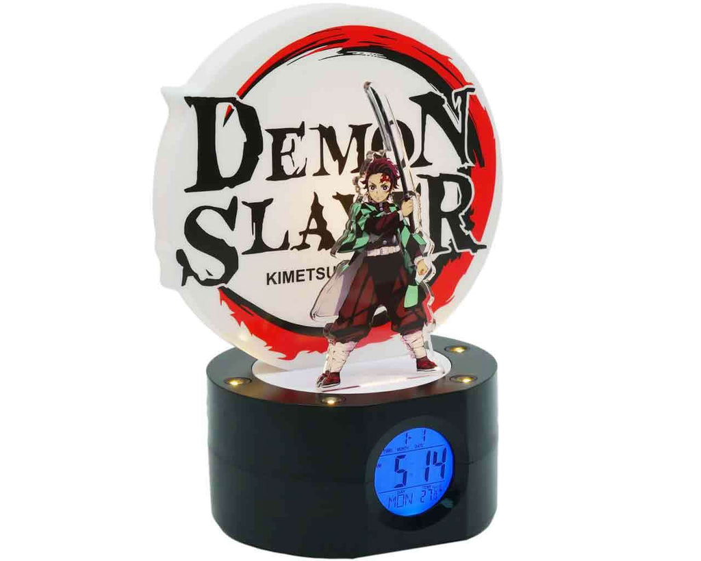 Demon Slayer - Ljusande Tanjiro Väckarklocka teknofun
