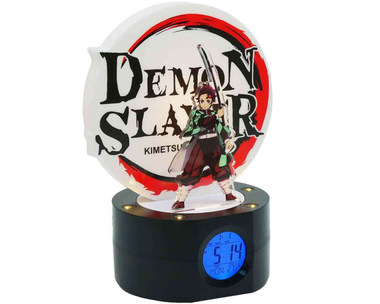 Demon Slayer - Ljusande Tanjiro Väckarklocka teknofun