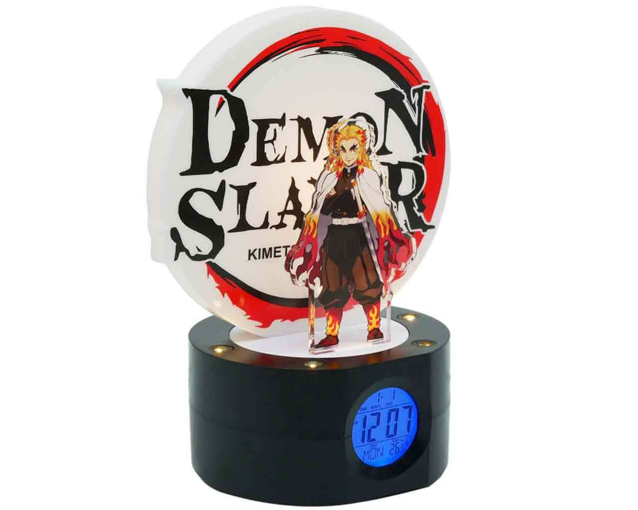 Demon Slayer - Ljusande Rengoku Väckarklocka teknofun