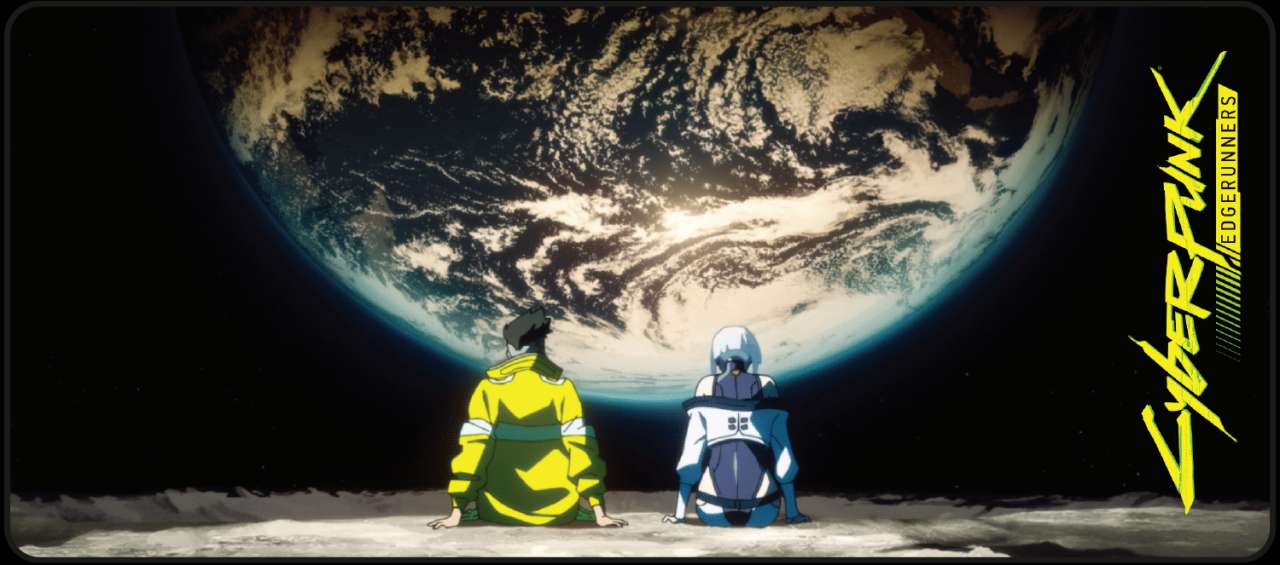 Cyberpunk Edgerunners Moon Mousemat devplus