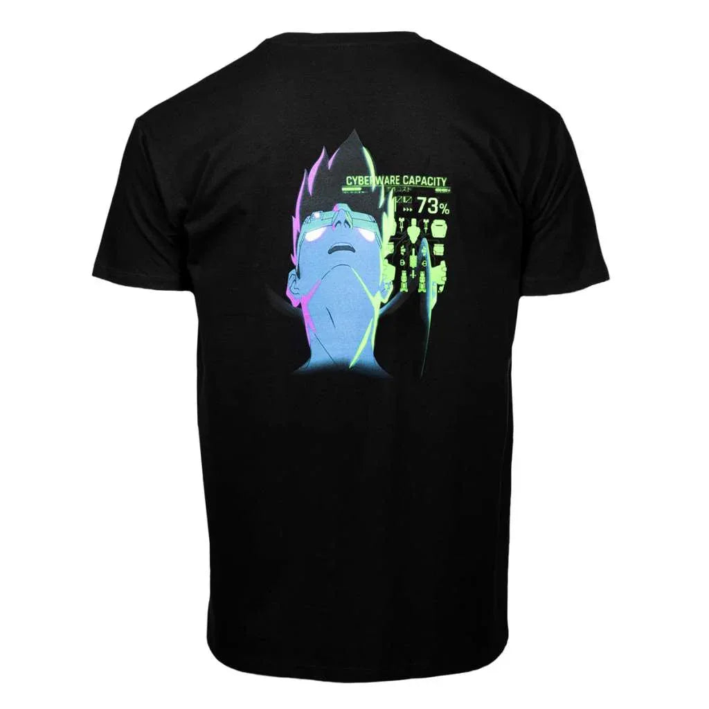 Cyberpunk Edgerunners Neon David T-shirt - Robotto
