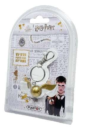 Harry Potter Golden Snitch Nyckelring plastoy