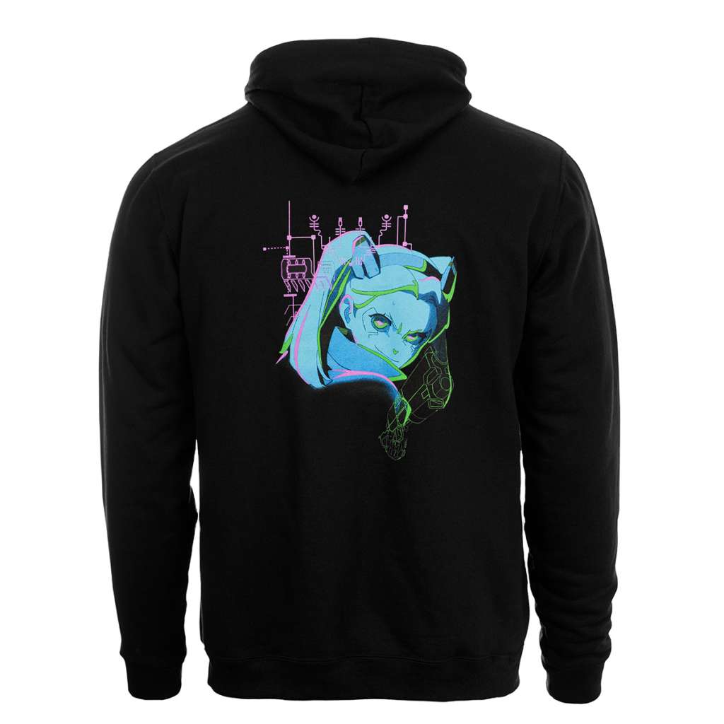 Cyberpunk Edgerunners Neon Rebecca Hoodie devplus