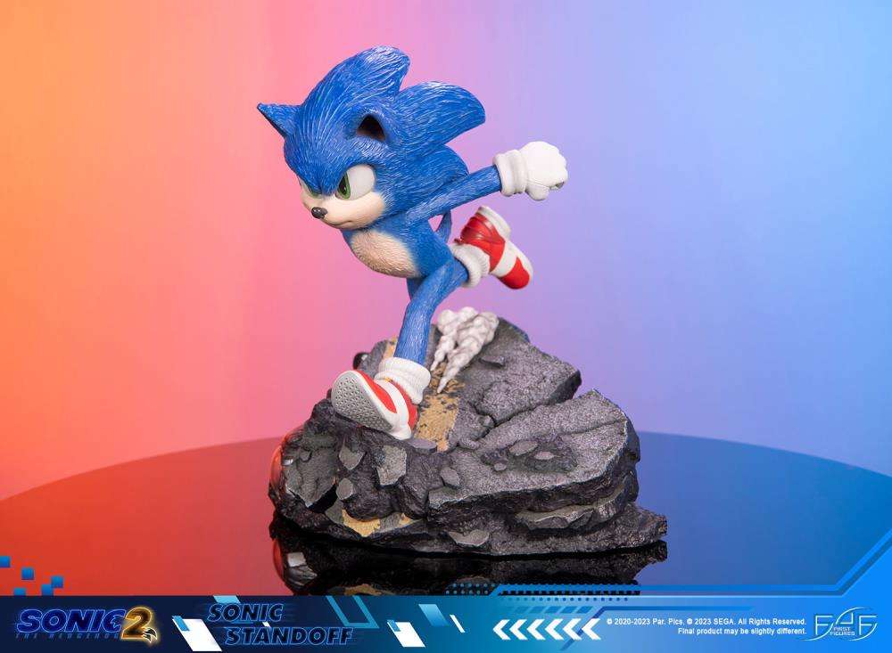 Sonic 2 Sonic Standoff Statue first4figures