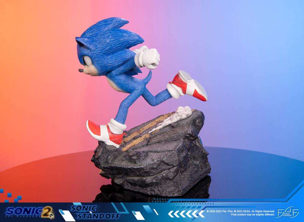 Sonic 2 Sonic Standoff Statue first4figures