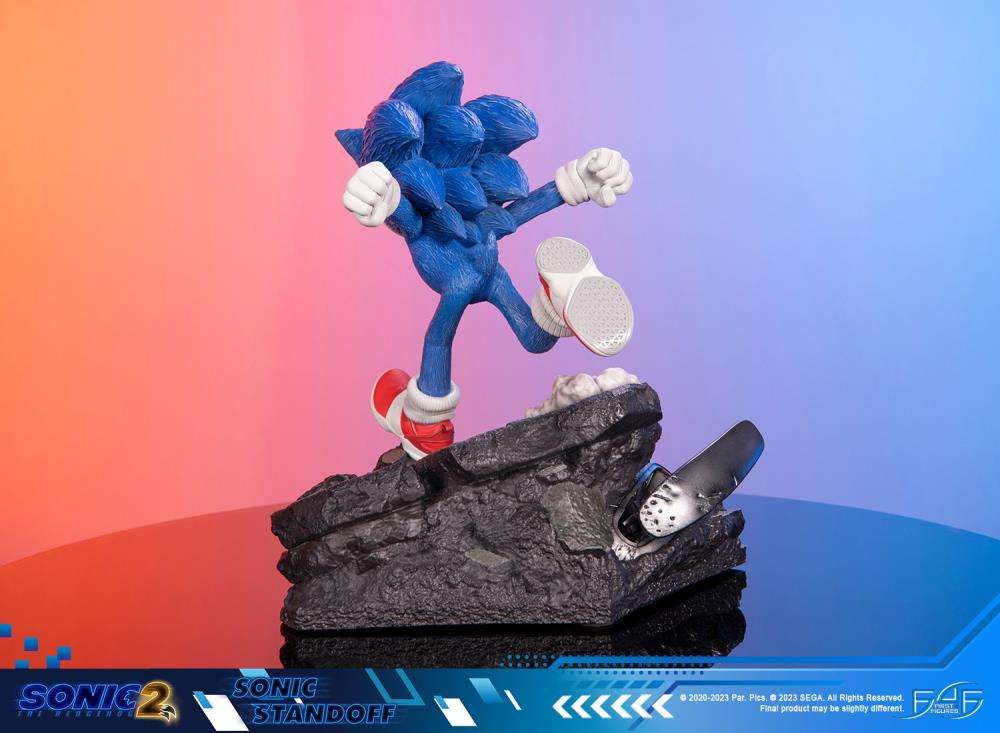 Sonic 2 Sonic Standoff Statue first4figures