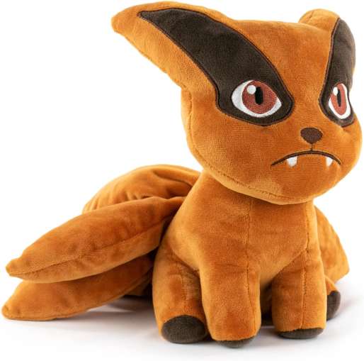 Naruto Kurama 24cm Plush - Mjuk och Kramvänlig Figur barrado