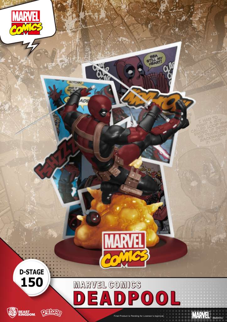 D-Stage Marvel Comics Deadpool - Samlarfigur beast kingdom