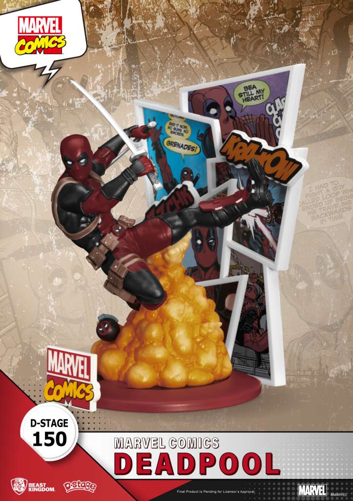 D-Stage Marvel Comics Deadpool - Samlarfigur beast kingdom