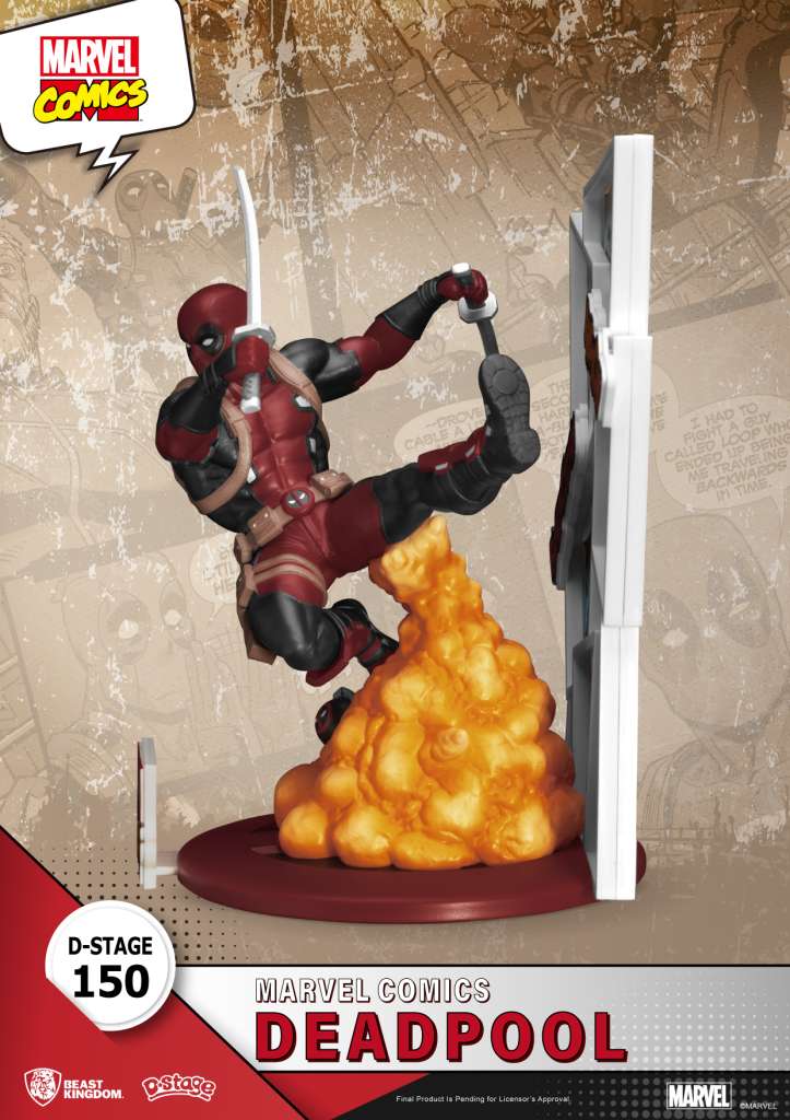 D-Stage Marvel Comics Deadpool - Samlarfigur beast kingdom