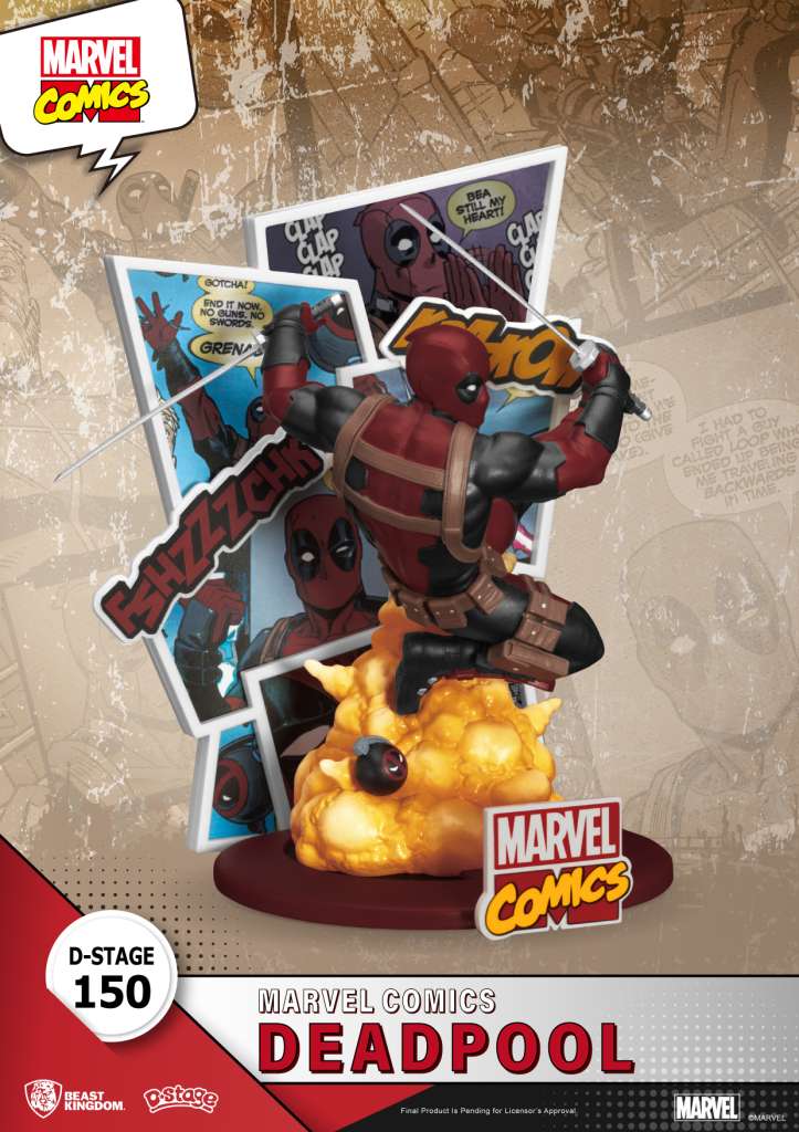 D-Stage Marvel Comics Deadpool - Samlarfigur beast kingdom