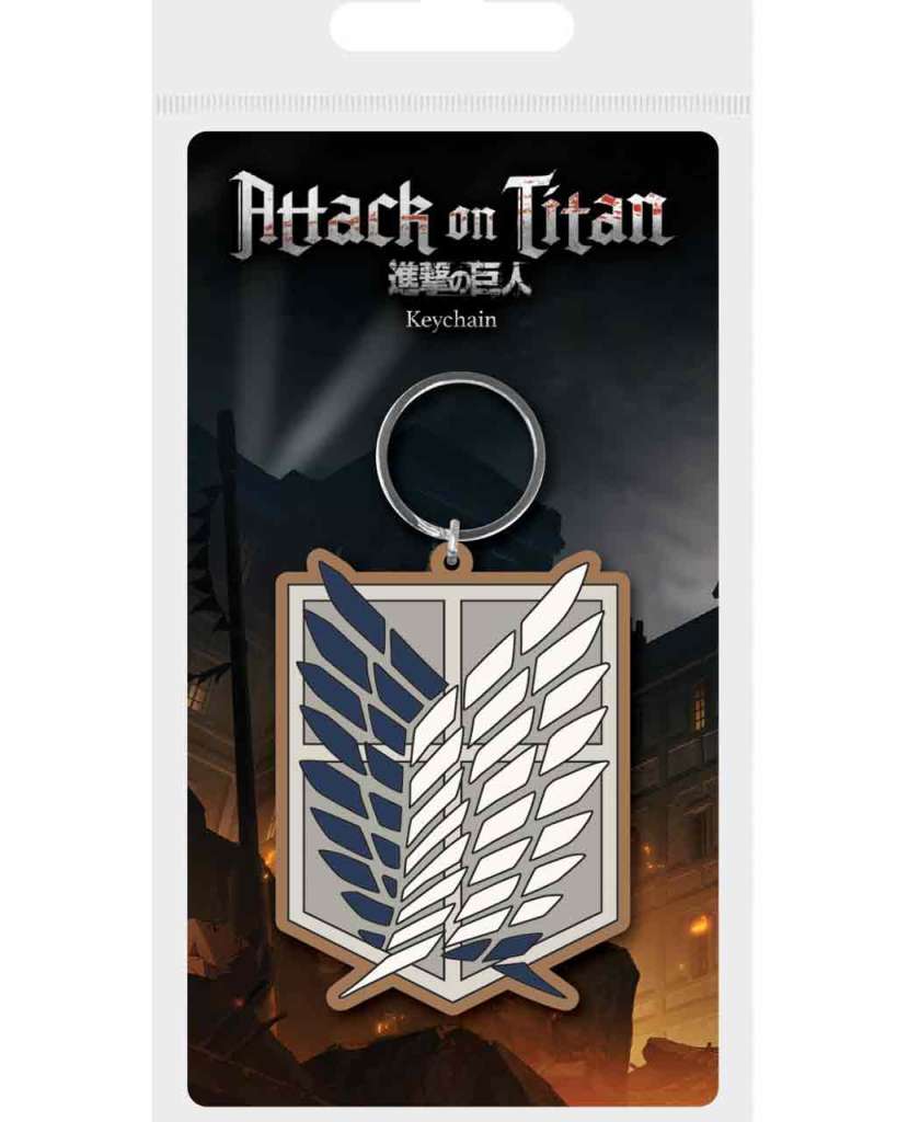 Attack on Titan S4 Symbol Gummikeyring pyramid international