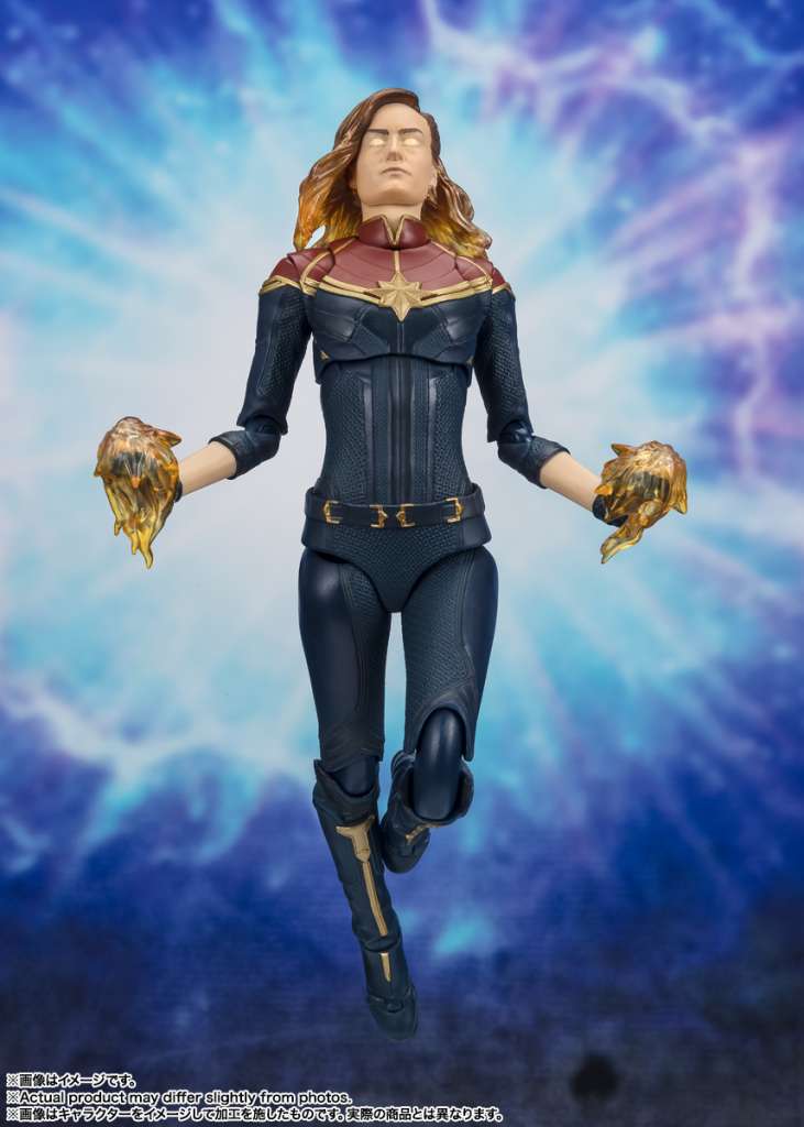 Captain Marvel SH Figuarts från The Marvels bandai