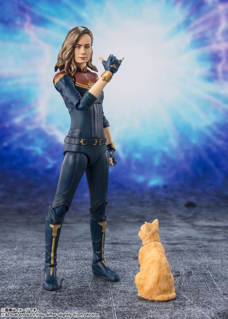 Captain Marvel SH Figuarts från The Marvels bandai