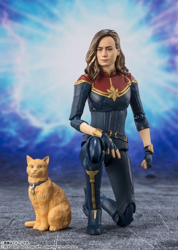 Captain Marvel SH Figuarts från The Marvels bandai