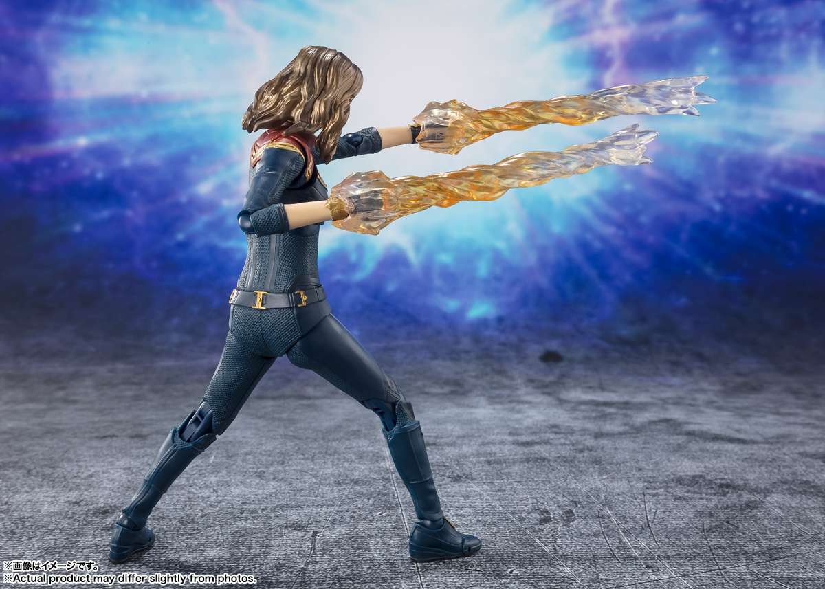 Captain Marvel SH Figuarts från The Marvels bandai