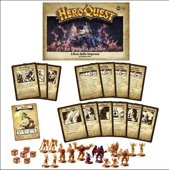 Heroquest: Profetian av Telor - Byggsats och Figurer hasbro