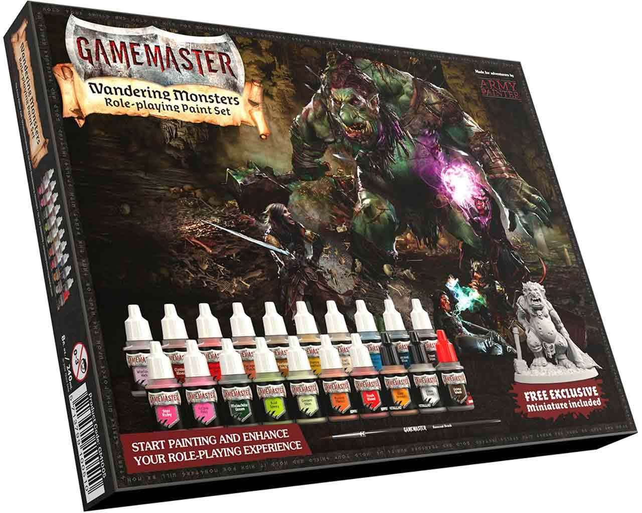 Gamemaster: Wandering Monsters Målarset army painter