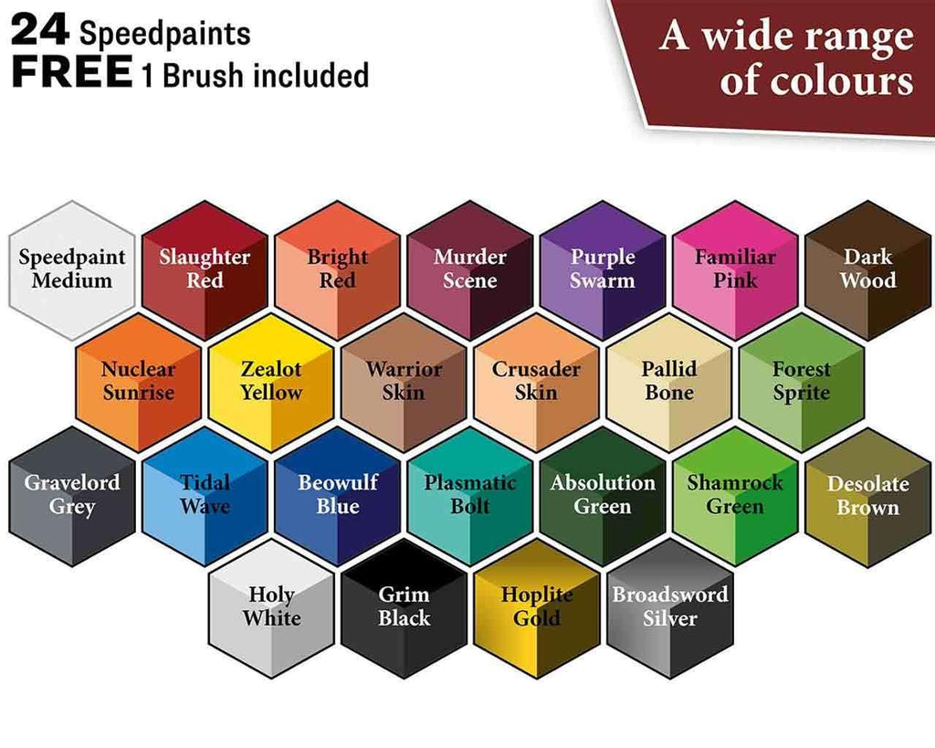 Speedpaint Most Wanted Set 2.0 - Robotto