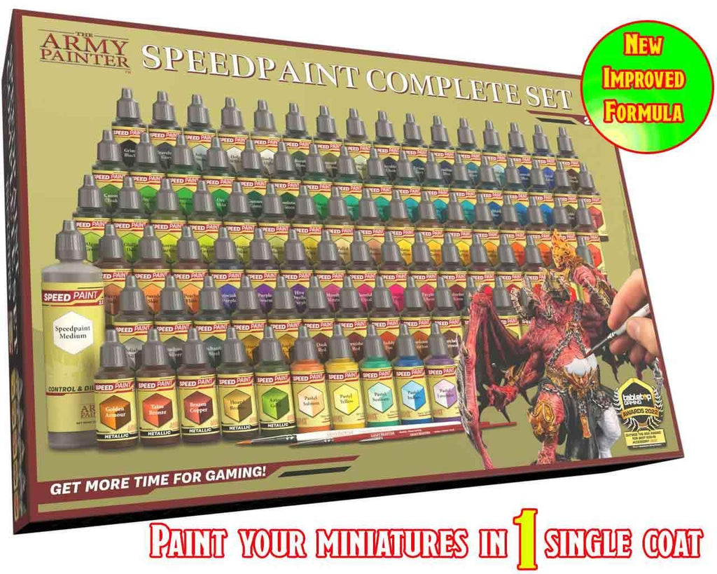 Speedpaint Complete Set 2.0 - Målarset för Miniatyrer - Robotto
