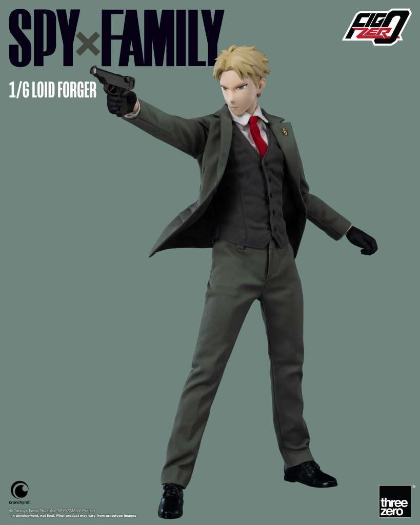 Spy x Family 1/6 Loid Forger Figur threea toys/threezero