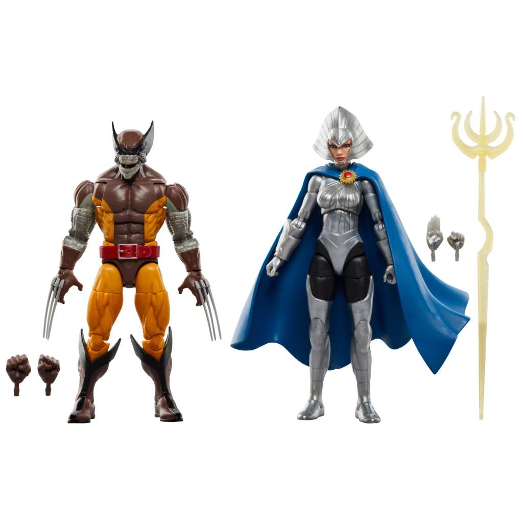 Marvel Legends Wolverine och Lilandra Neramani Actionfigur hasbro
