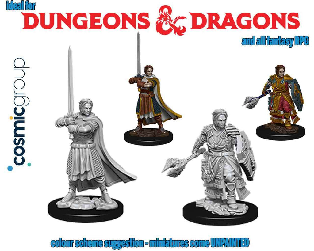 D&D Nolzur's Marvelous Miniatures - Manlig Mänsklig Präst wizkids
